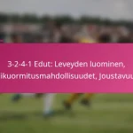 3-2-4-1 Edut: Leveyden luominen, Ylikuormitusmahdollisuudet, Joustavuus