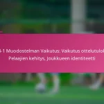 3-2-4-1 Muodostelman Vaikutus: Vaikutus ottelutuloksiin, Pelaajien kehitys, Joukkueen identiteetti